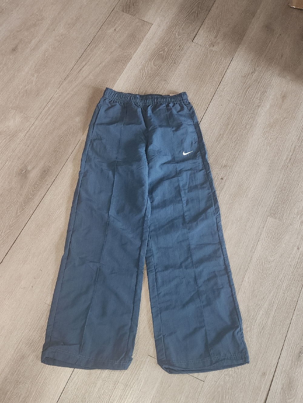 Nike Navy Wide-Leg Athletic Pants NWT